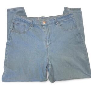 No boundaries light blue denim